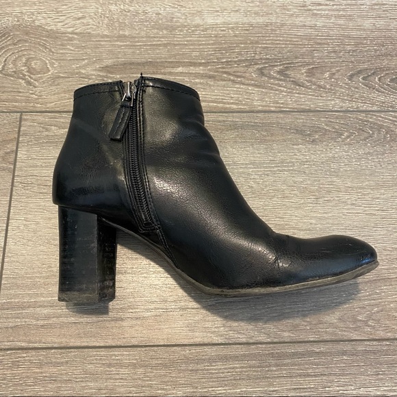 Franco sarto black leather booties - Picture 5 of 7